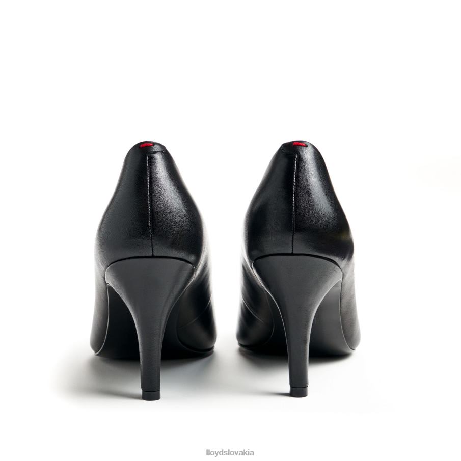 LLOYD hladké kožené lodičky ženy topánky čierna 6R0JN1014