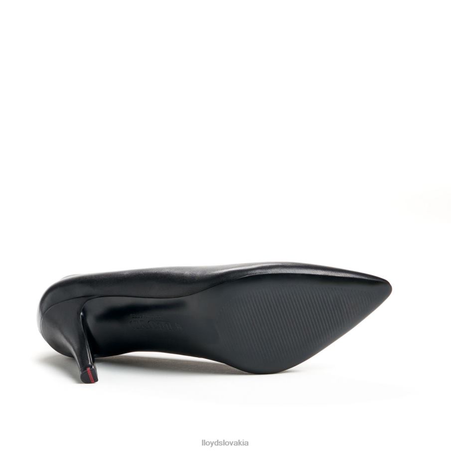 LLOYD hladké kožené lodičky ženy topánky čierna 6R0JN1014