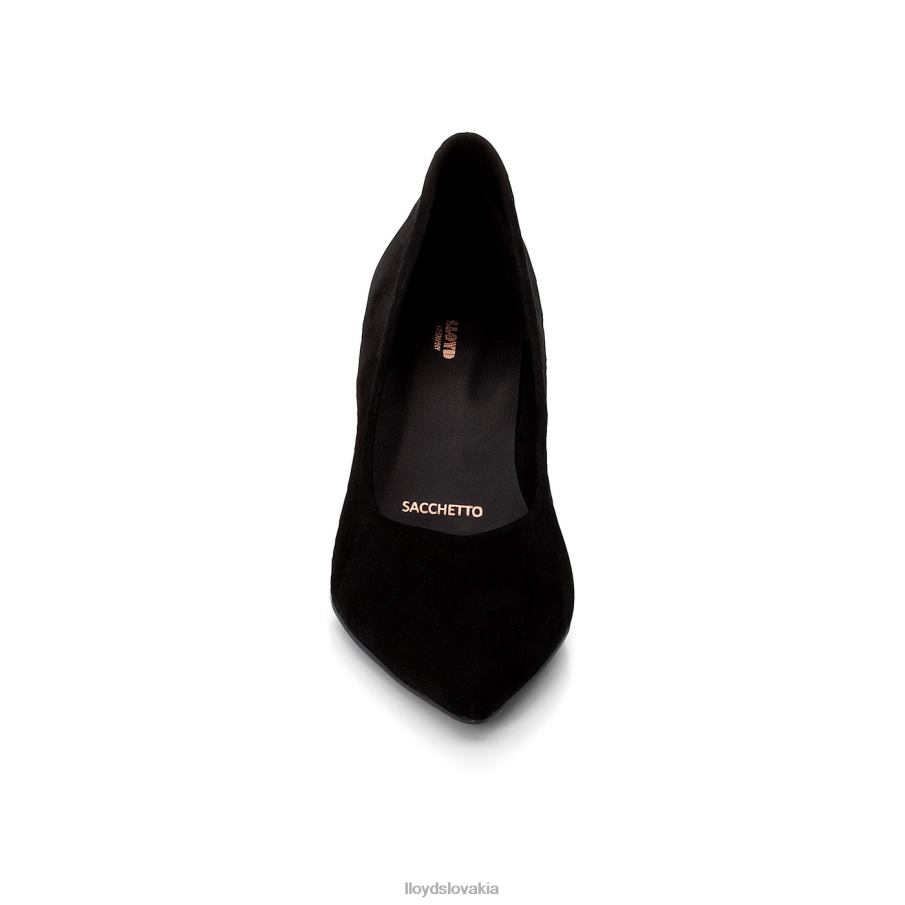 LLOYD semišové lodičky ženy topánky čierna 6R0JN1099