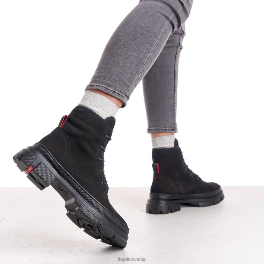 LLOYD ľahké členkové čižmy ženy topánky čierna 6R0JN931