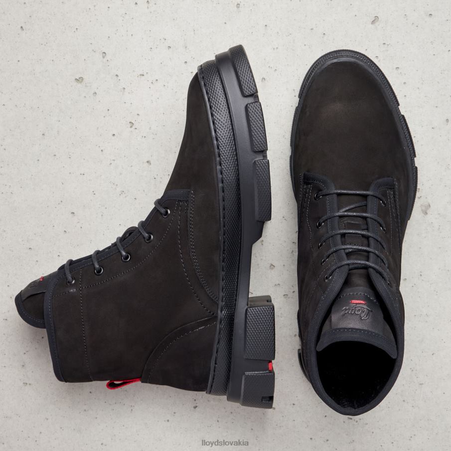 LLOYD ľahké členkové čižmy ženy topánky čierna 6R0JN931