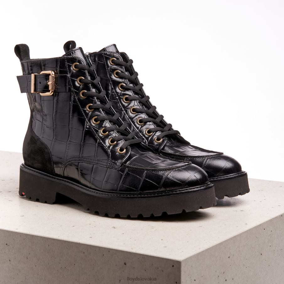 LLOYD ľahké členkové čižmy ženy topánky čierna 6R0JN976