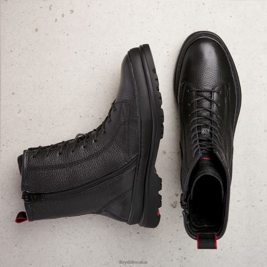 LLOYD ľahké členkové čižmy ženy topánky čierna 6R0JN999