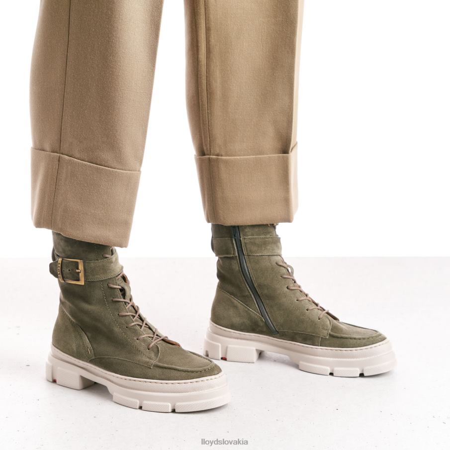 LLOYD ľahké členkové čižmy ženy topánky zelená 6R0JN949