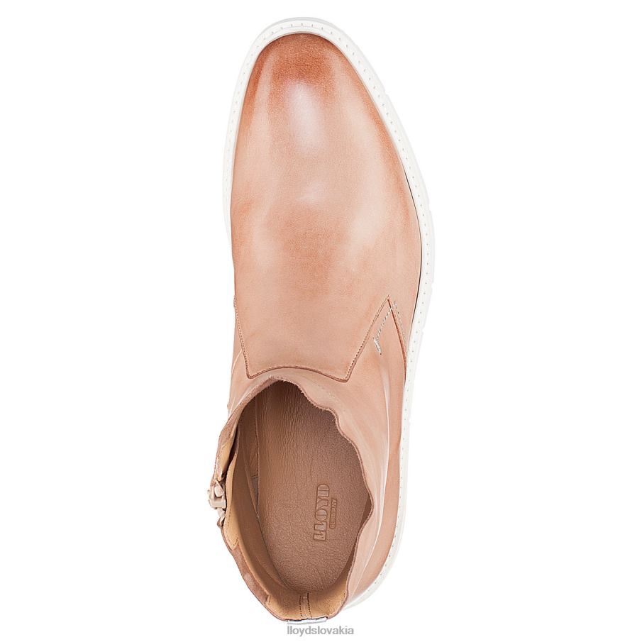 LLOYD extraľahká podrážka kožené členkové topánky ženy topánky béžová 6R0JN981