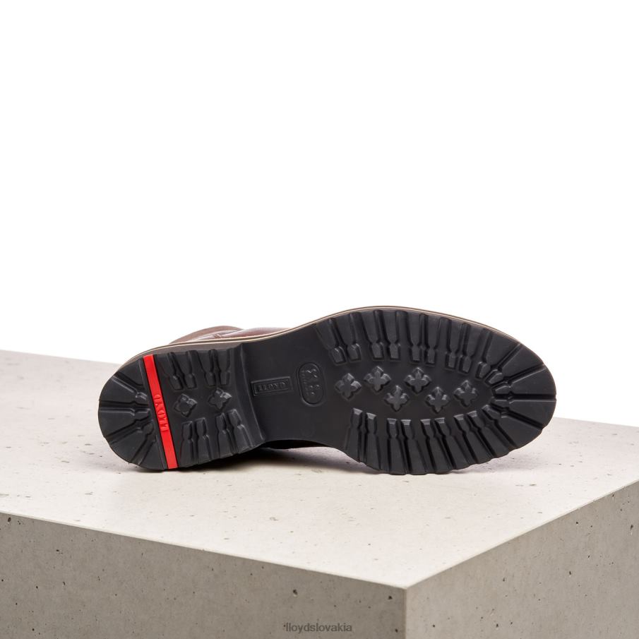 LLOYD extraľahká podrážka kožené členkové topánky ženy topánky hnedá 6R0JN1003