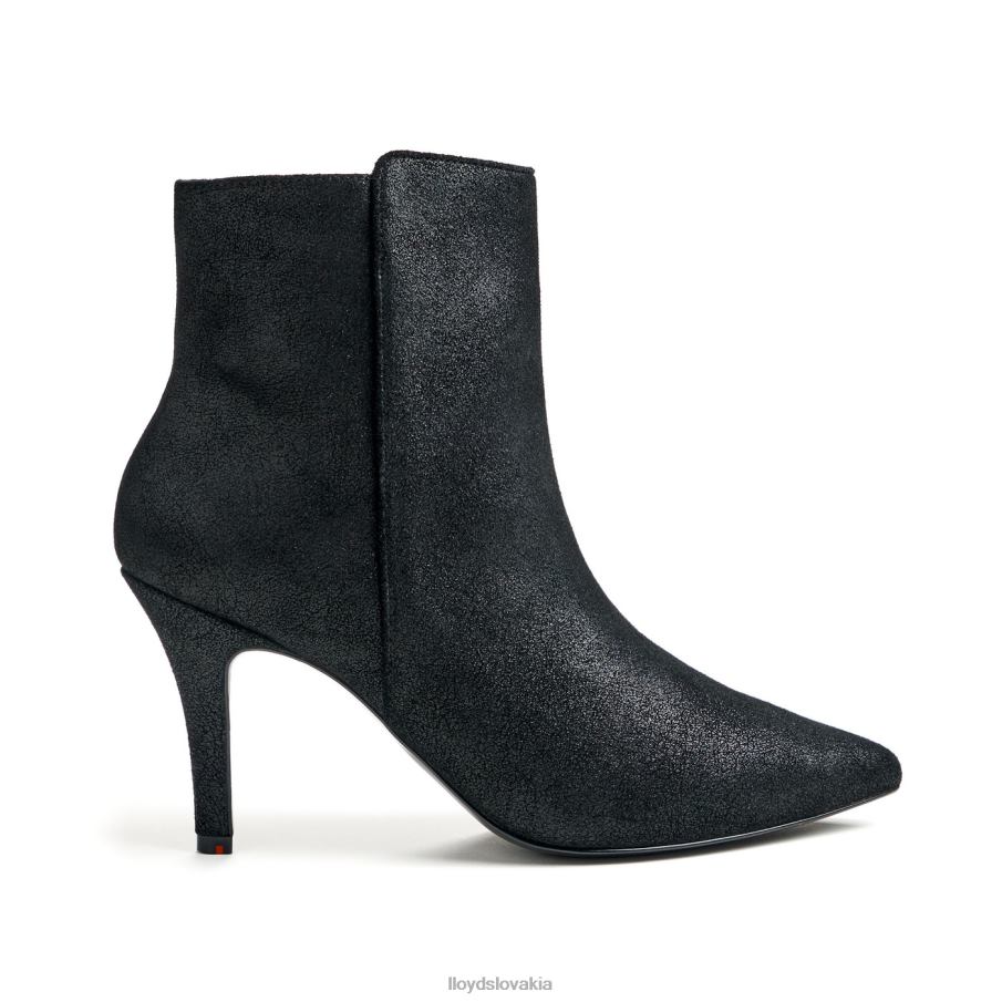 LLOYD hrubé kožené členkové topánky ženy topánky čierna 6R0JN880