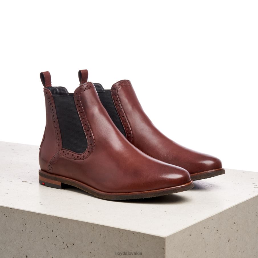 LLOYD jednoduché nazúvanie do členkových topánok ženy topánky hnedá 6R0JN1004