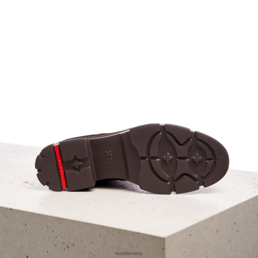 LLOYD jednoduché nazúvanie do členkových topánok ženy topánky hnedá 6R0JN987