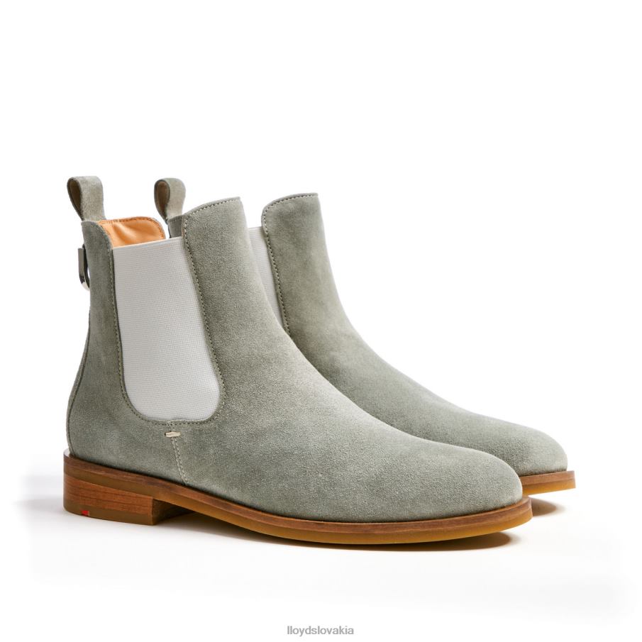 LLOYD jednoduché nazúvanie do členkových topánok ženy topánky zelená 6R0JN990