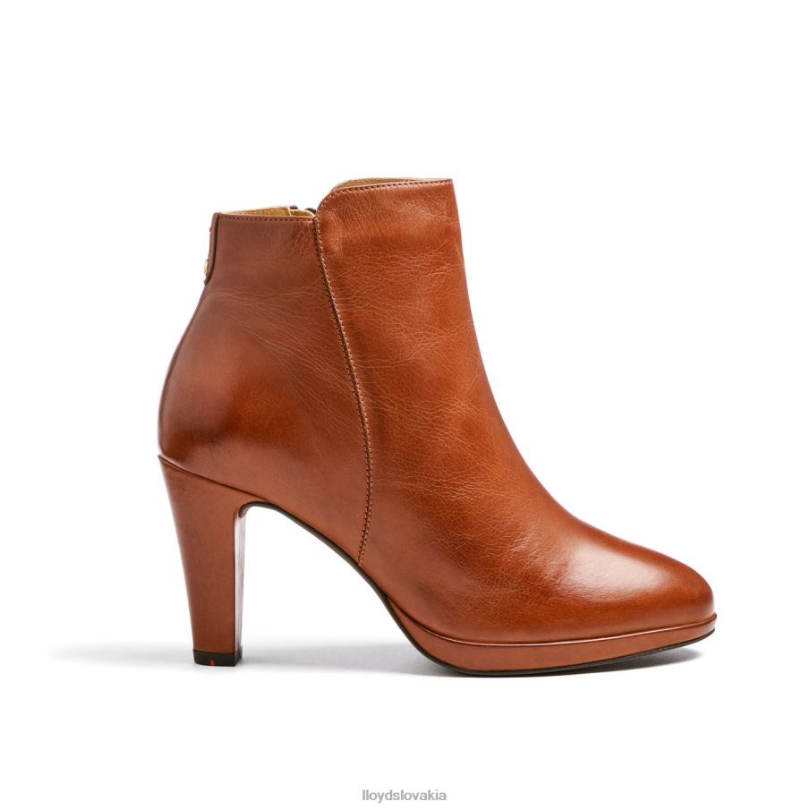 LLOYD kožené členkové čižmy ženy topánky hnedá 6R0JN921