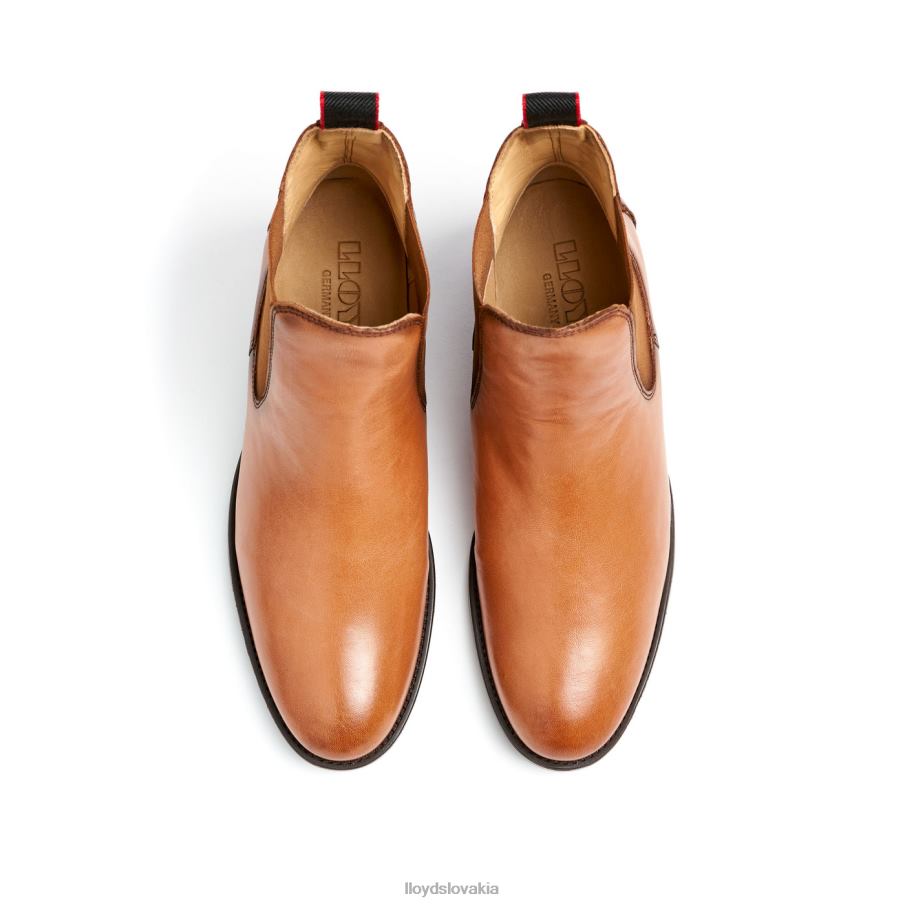 LLOYD kožené členkové čižmy ženy topánky hnedá 6R0JN929