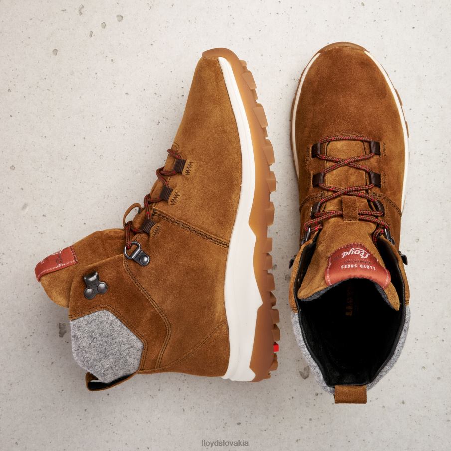 LLOYD členkové čižmy ženy topánky hnedá 6R0JN856