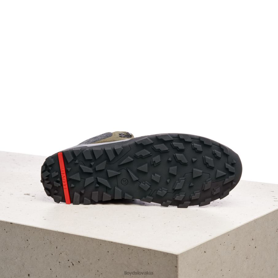 LLOYD členkové čižmy ženy topánky zelená 6R0JN845