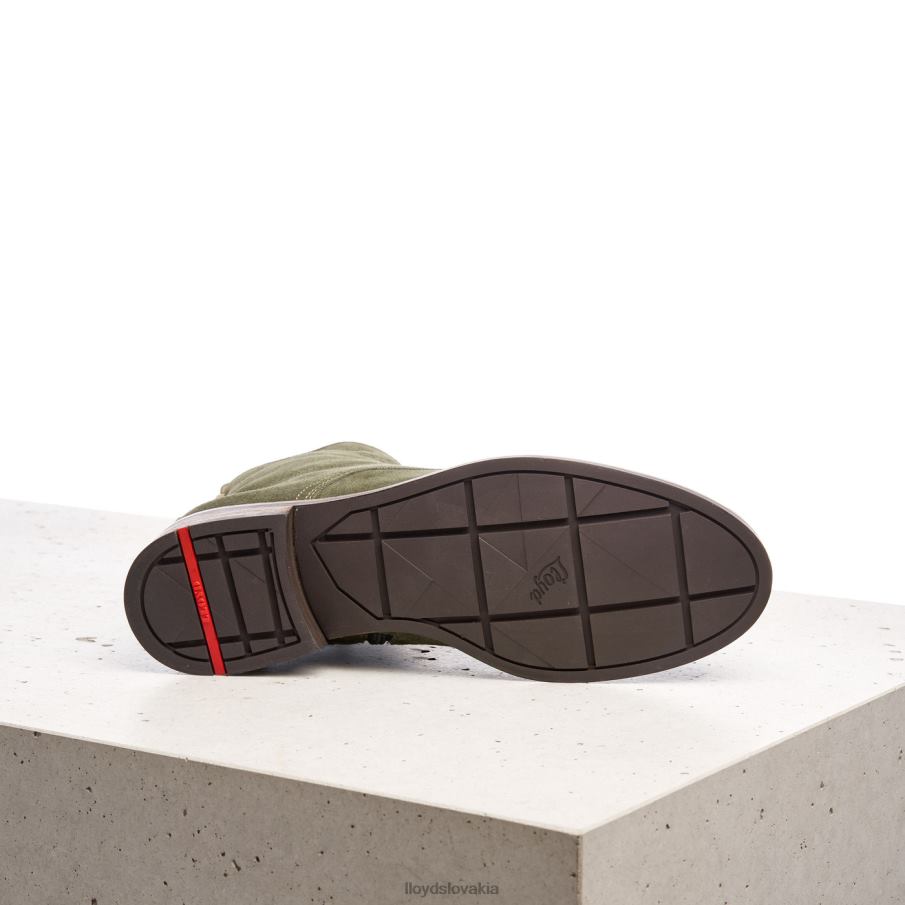 LLOYD členkové čižmy ženy topánky zelená 6R0JN953