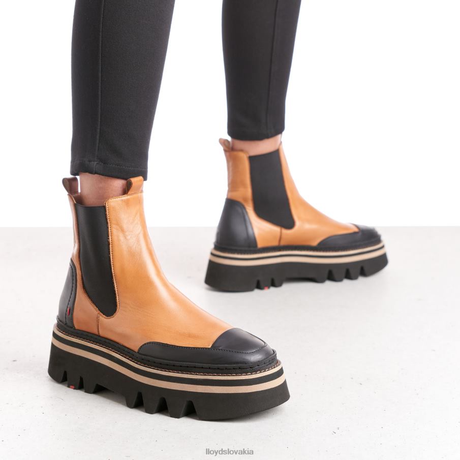 LLOYD členkové topánky s gumenou podrážkou ženy topánky hnedá 6R0JN943