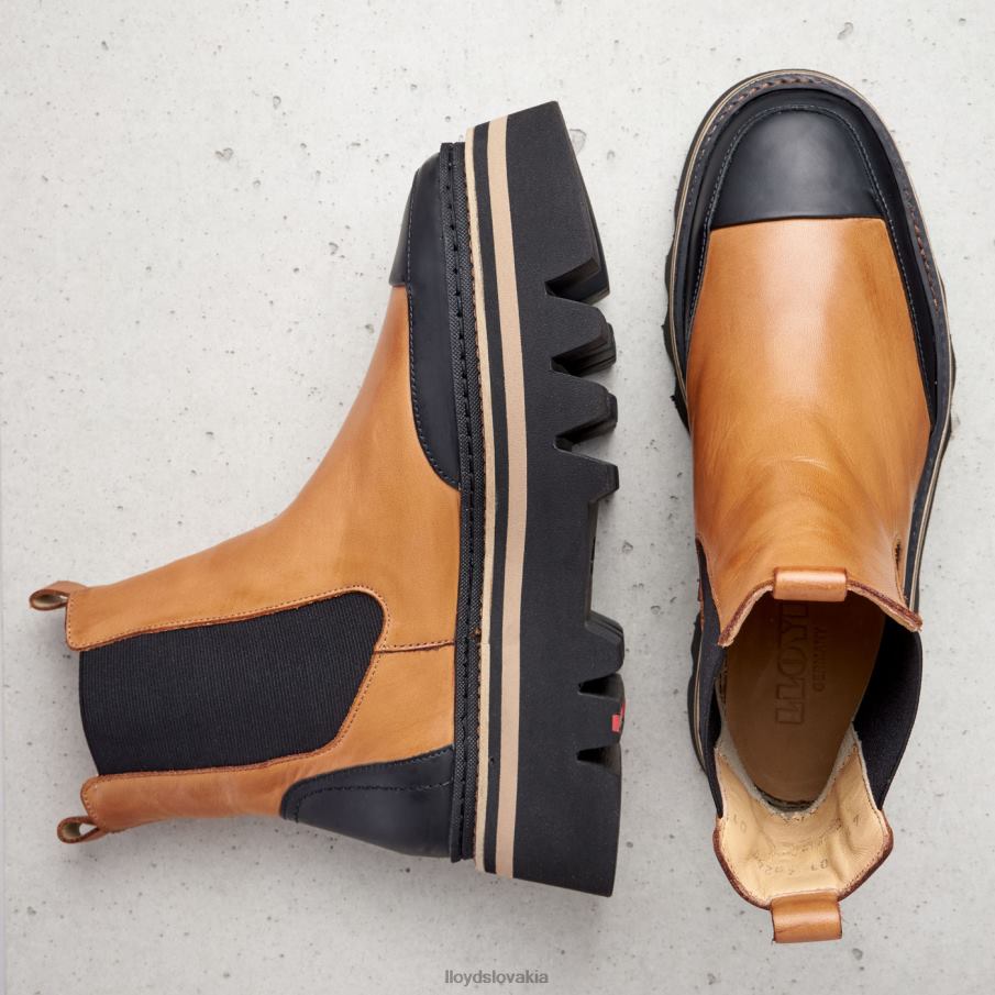 LLOYD členkové topánky s gumenou podrážkou ženy topánky hnedá 6R0JN943