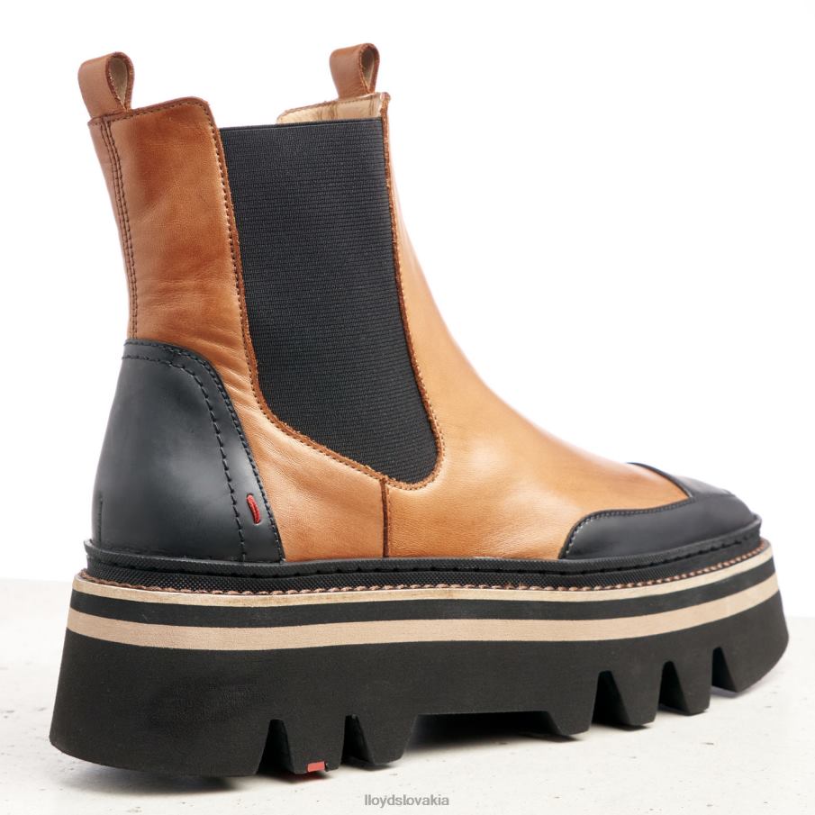 LLOYD členkové topánky s gumenou podrážkou ženy topánky hnedá 6R0JN943