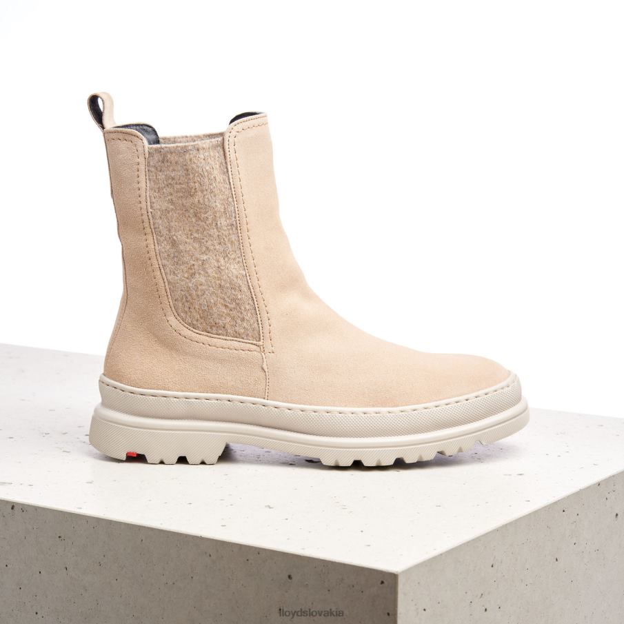 LLOYD nazúvacie členkové čižmy ženy topánky béžová 6R0JN924