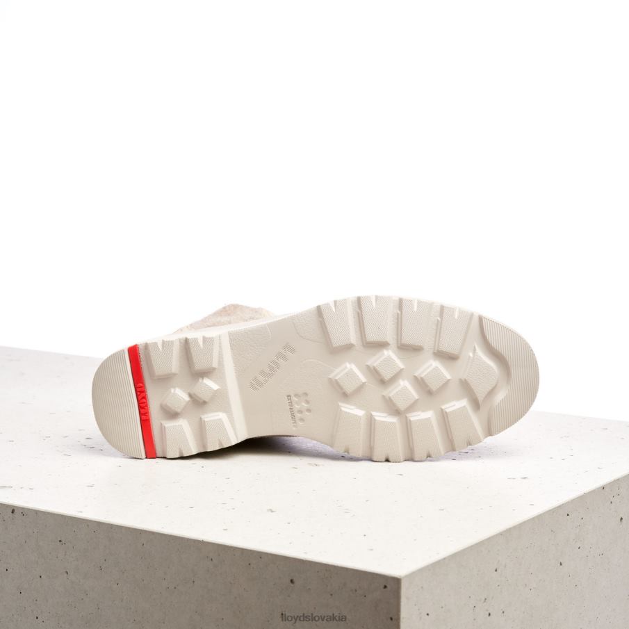 LLOYD nazúvacie členkové čižmy ženy topánky béžová 6R0JN924