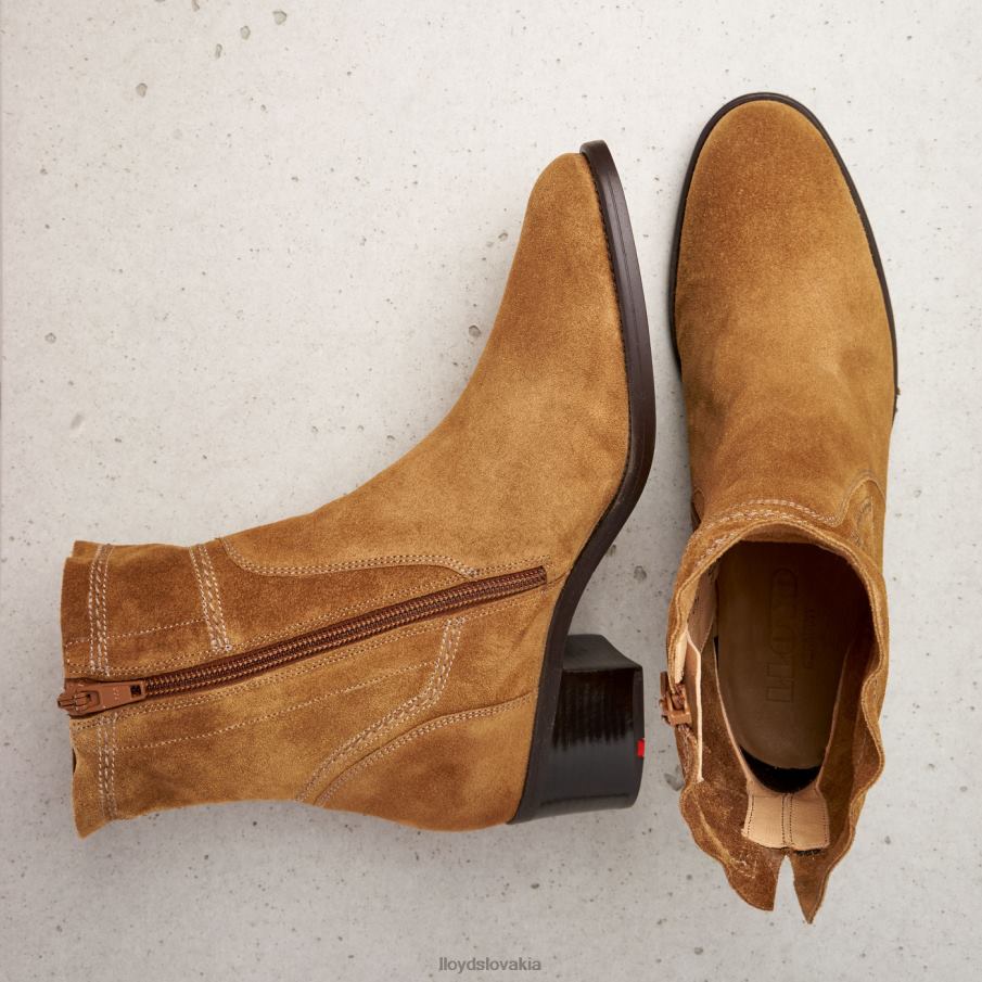 LLOYD priedušné členkové topánky ženy topánky hnedá 6R0JN962