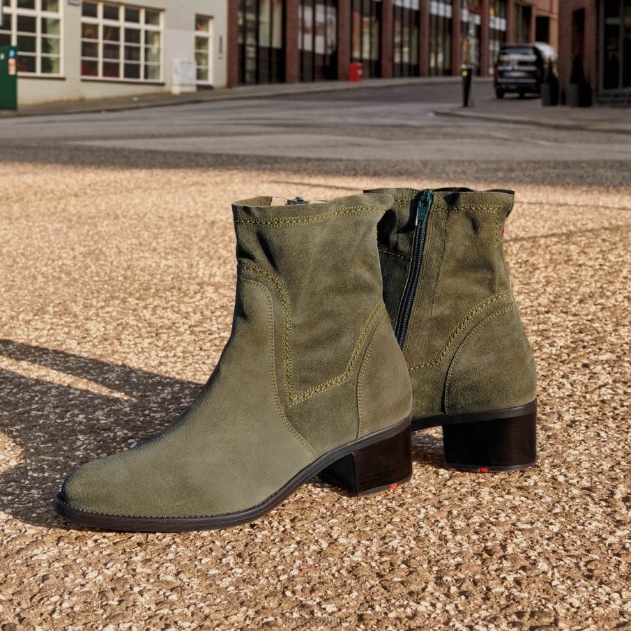 LLOYD priedušné členkové topánky ženy topánky zelená 6R0JN992