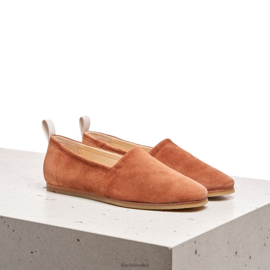 LLOYD kožená papuča ženy topánky hnedá 6R0JN1123