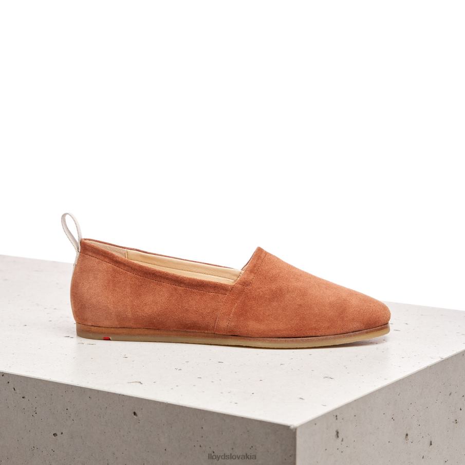 LLOYD kožená papuča ženy topánky hnedá 6R0JN1123