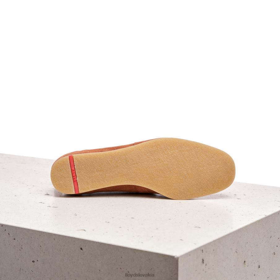 LLOYD kožená papuča ženy topánky hnedá 6R0JN1123