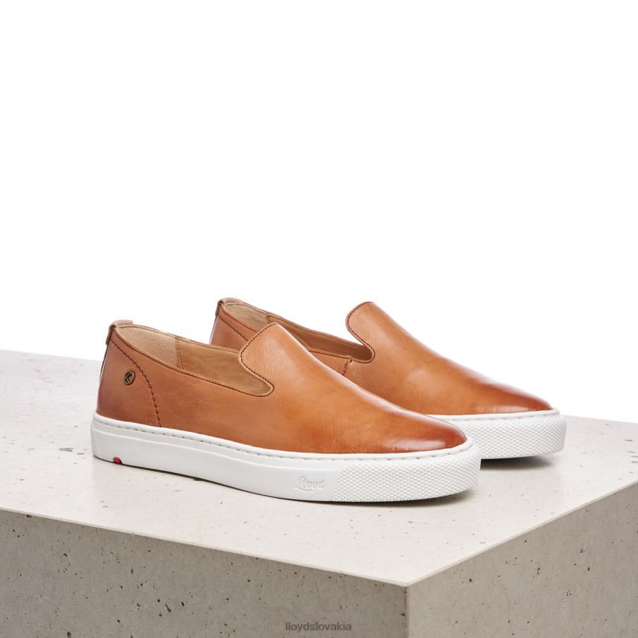 LLOYD kožená papuča ženy topánky hnedá 6R0JN1349