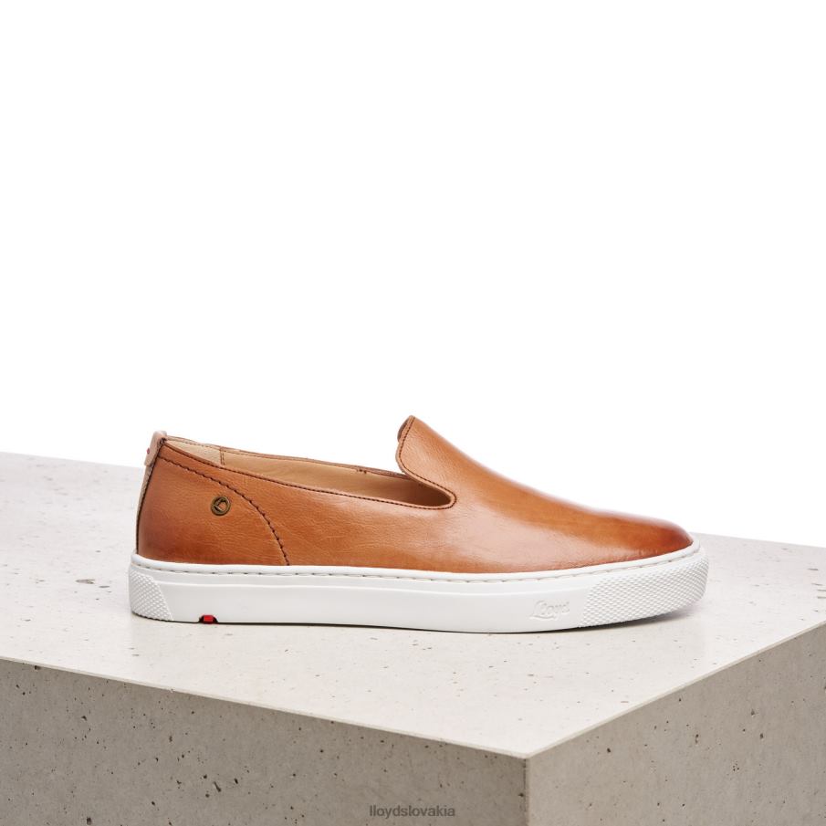 LLOYD kožená papuča ženy topánky hnedá 6R0JN1349