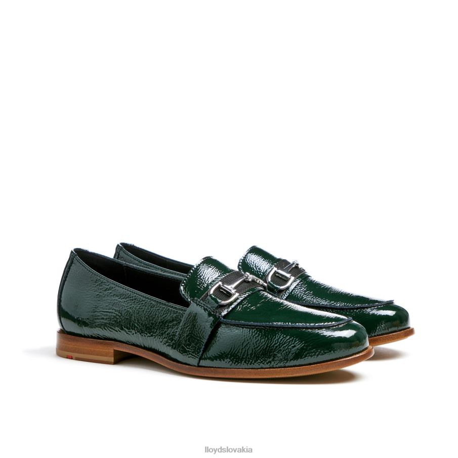 LLOYD kožená papuča ženy topánky zelená 6R0JN1112