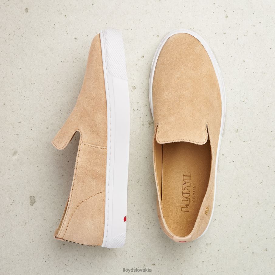 LLOYD nazúvacie papuče ženy topánky béžová 6R0JN781