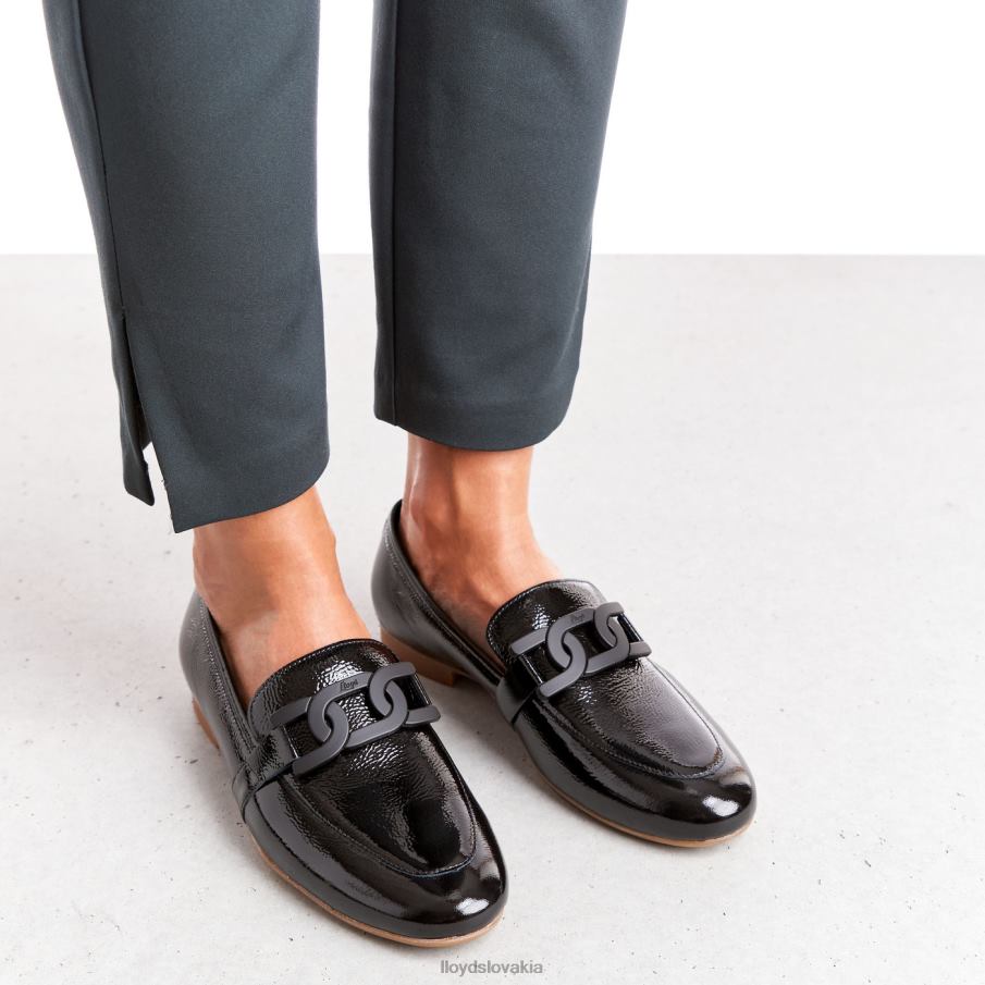 LLOYD nazúvacie papuče ženy topánky čierna 6R0JN1072