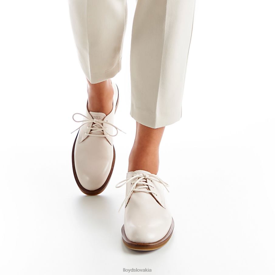 LLOYD prezuť si poltopánky ženy topánky biely 6R0JN1079