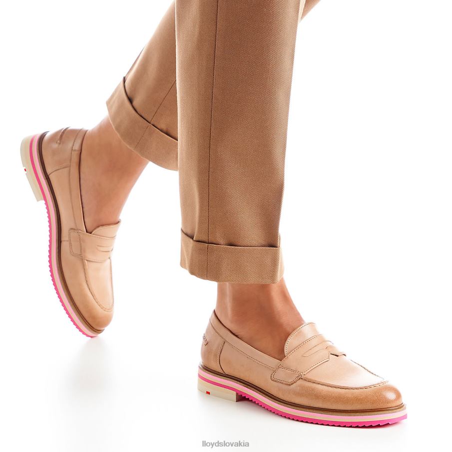 LLOYD prezuť si poltopánky ženy topánky hnedá 6R0JN1061