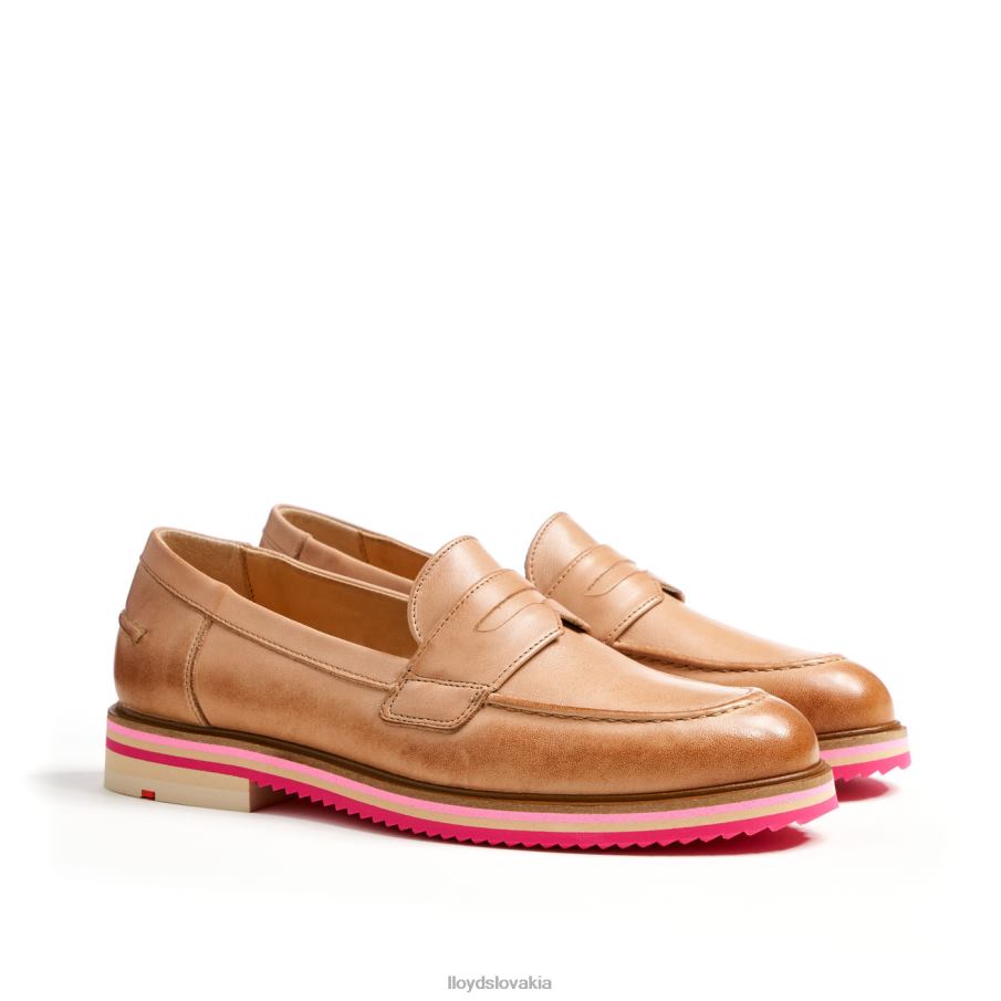 LLOYD prezuť si poltopánky ženy topánky hnedá 6R0JN1061