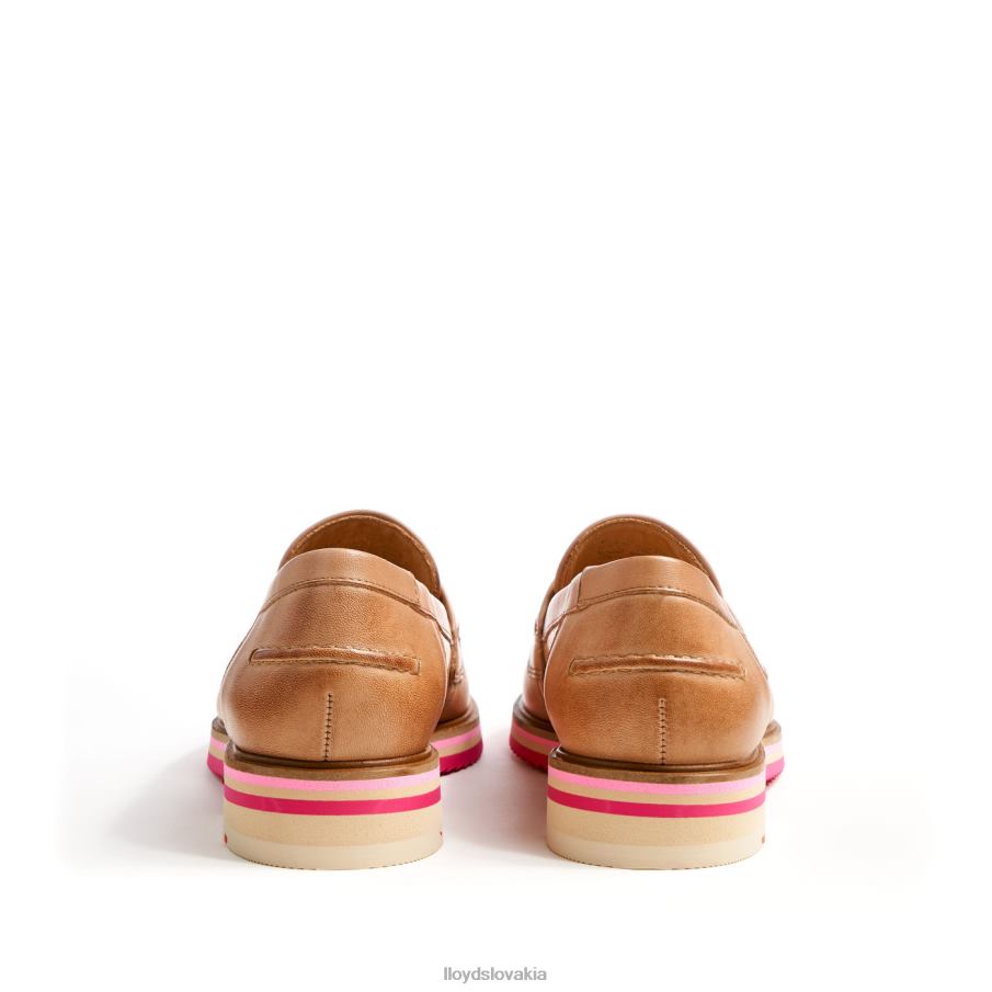 LLOYD prezuť si poltopánky ženy topánky hnedá 6R0JN1061