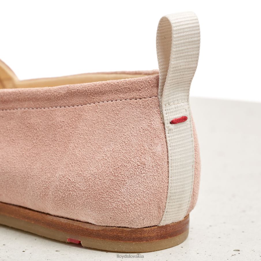 LLOYD semišová papuča ženy topánky Ružová 6R0JN1124