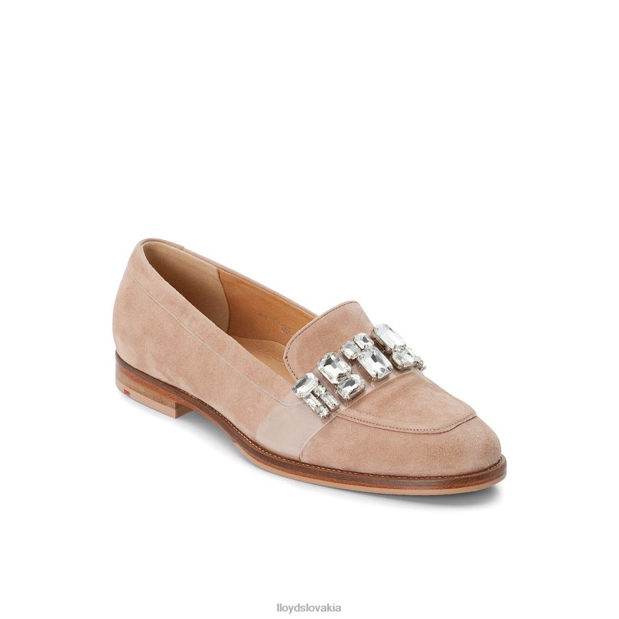 LLOYD semišová papuča ženy topánky béžová 6R0JN1139