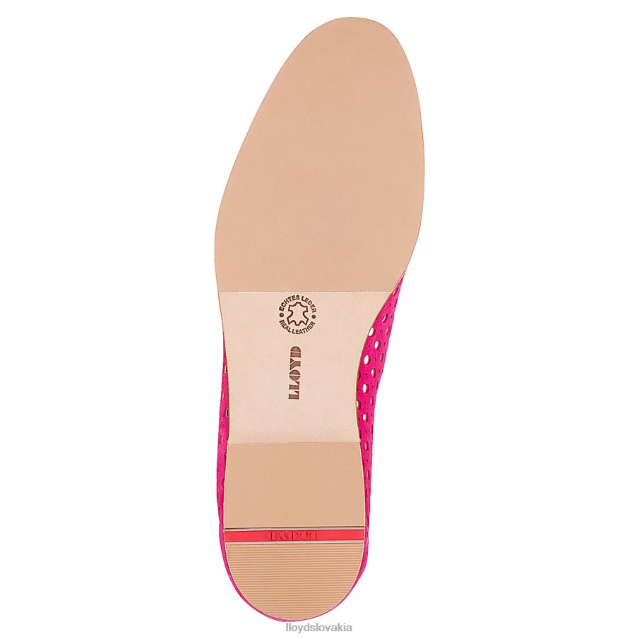 LLOYD semišová papuča ženy topánky červená 6R0JN1141