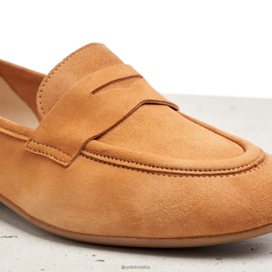 LLOYD semišová papuča ženy topánky hnedá 6R0JN1136