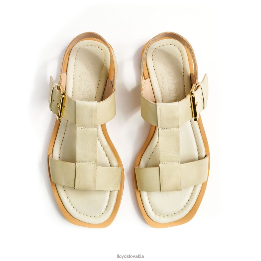 LLOYD ľahké sandále ženy topánky biely 6R0JN1250