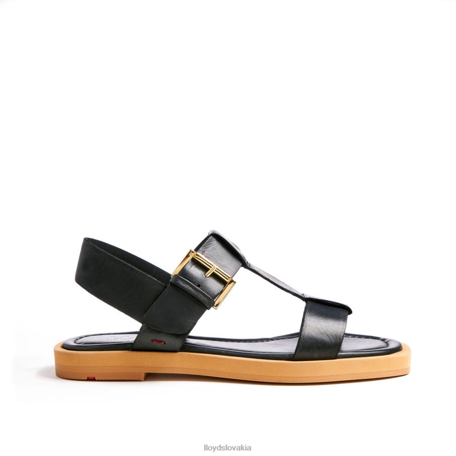 LLOYD ľahké sandále ženy topánky čierna 6R0JN1249