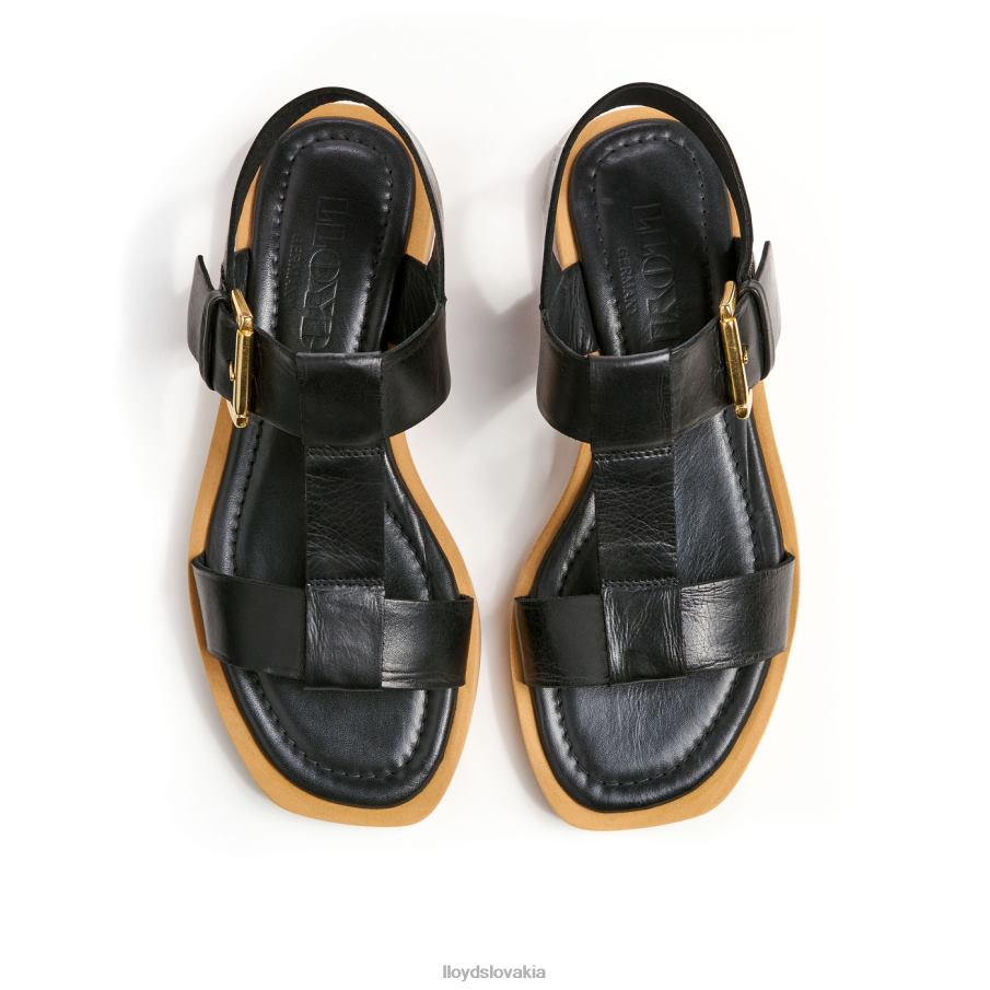 LLOYD ľahké sandále ženy topánky čierna 6R0JN1249