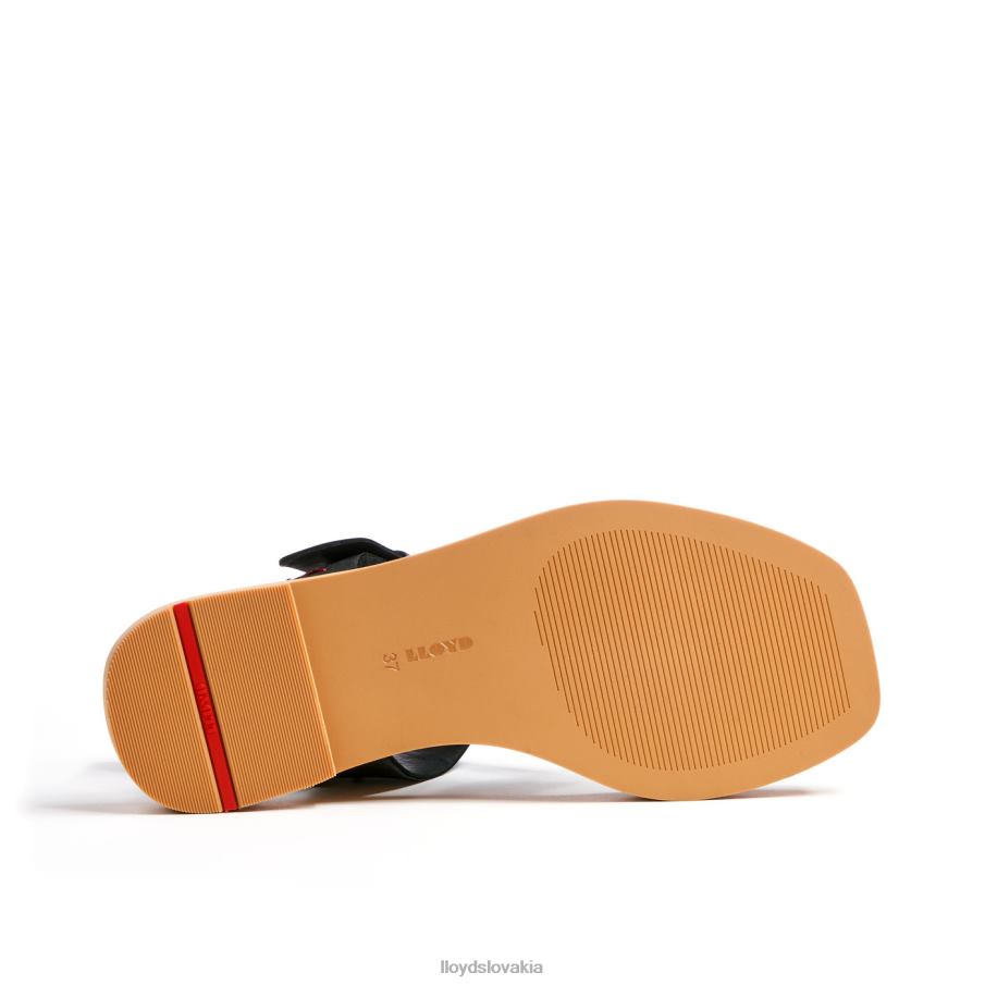 LLOYD ľahké sandále ženy topánky čierna 6R0JN1249