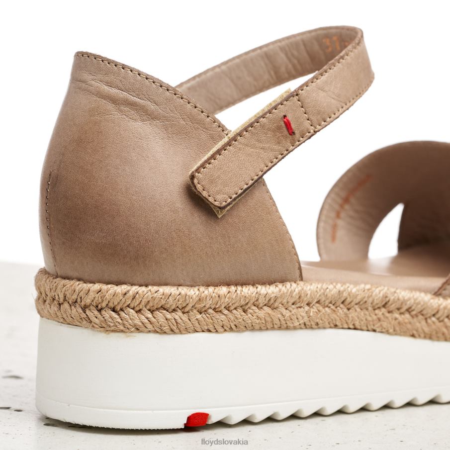 LLOYD klinové sandále ženy topánky béžová 6R0JN1229