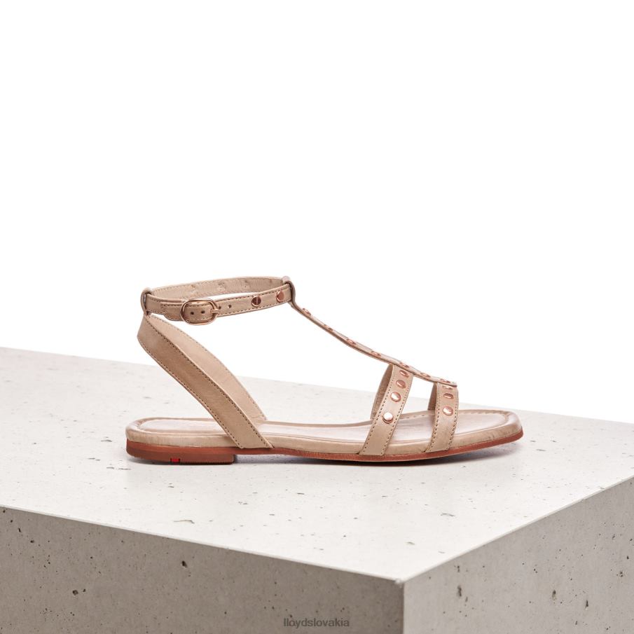LLOYD kožené sandále ženy topánky béžová 6R0JN1238