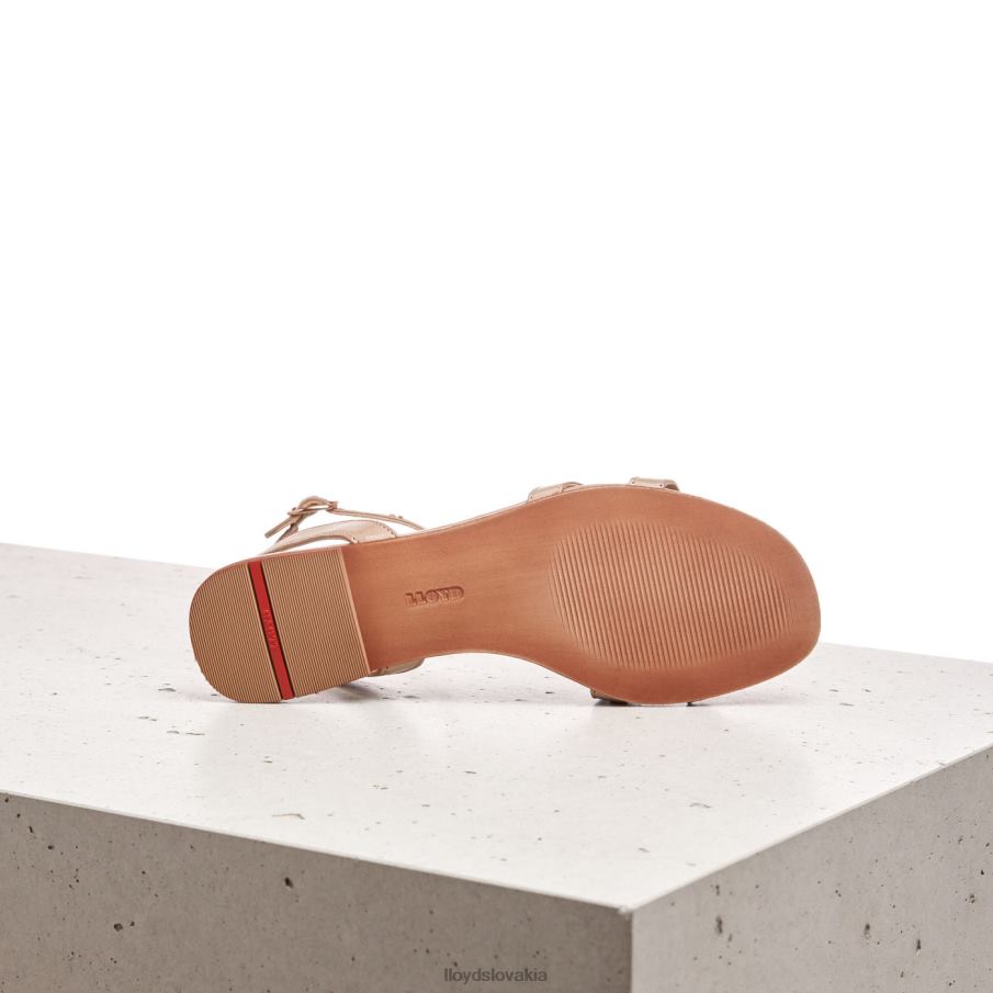 LLOYD kožené sandále ženy topánky béžová 6R0JN1238