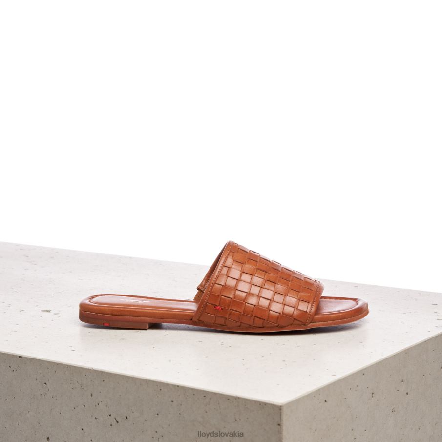 LLOYD kožené sandále ženy topánky hnedá 6R0JN1233